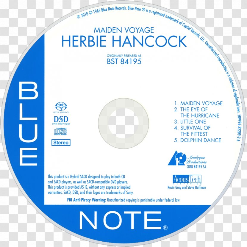 Blue Note Records Compact Disc Jazz Midnight Phonograph Record - Rudy Van Gelder - Sekhmet Transparent PNG