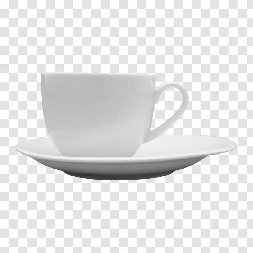 Coffee Cup Saucer Mug Porcelain - Drinkware Transparent PNG