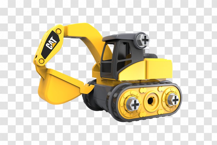 Caterpillar Inc. Excavator Heavy Machinery Construction Set - Vehicle - Machine Transparent PNG