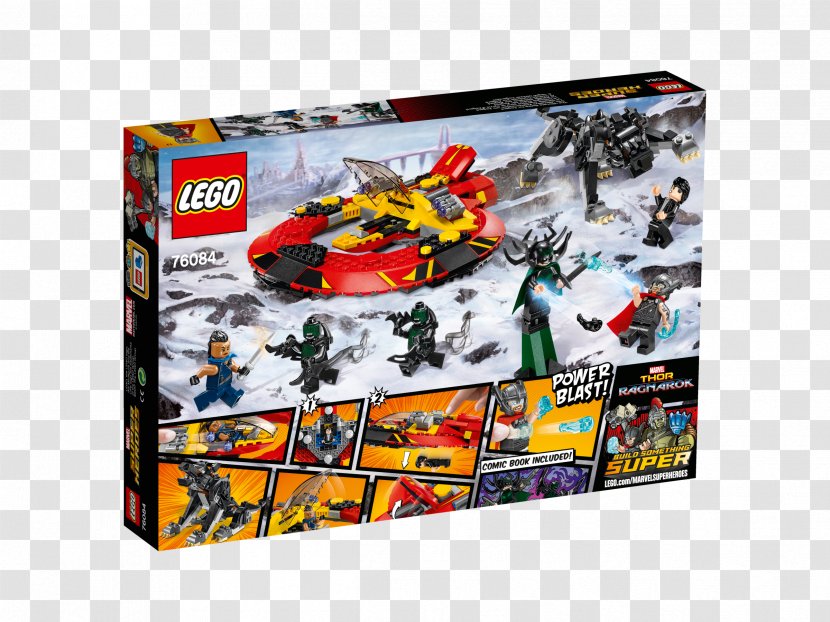 Thor Hela Lego Marvel Super Heroes Loki Fenris Wolf - The Dark World Transparent PNG