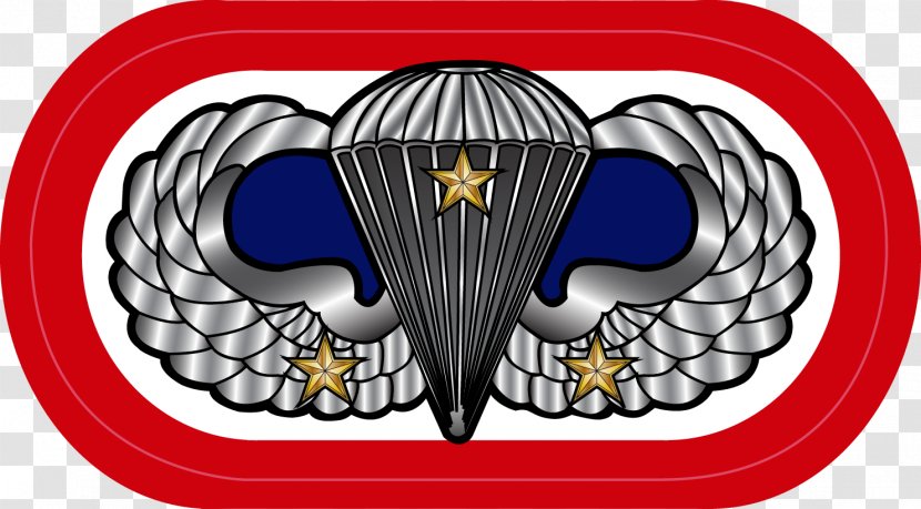 United States Army Airborne School 82nd Division Forces Parachutist Badge - Military Transparent PNG