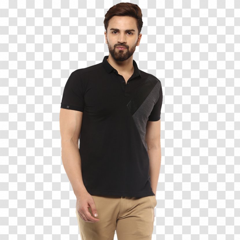 T-shirt Sleeve Polo Shirt Hoodie Collar - Abdomen Transparent PNG
