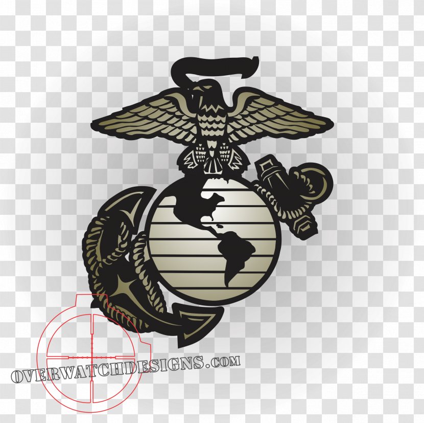 Eagle, Globe, And Anchor Decal United States Marine Corps Sticker - Evergreen Corp Transparent PNG