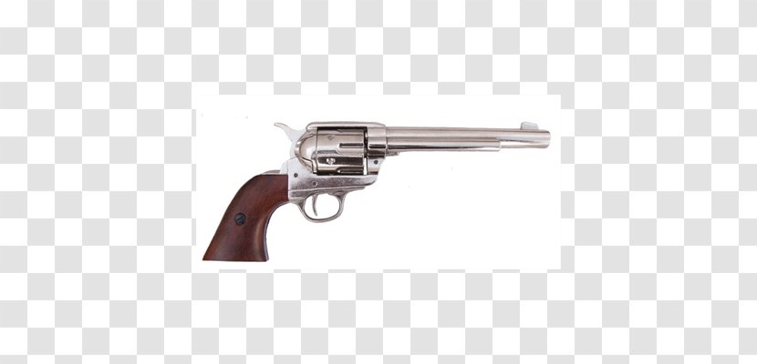 Colt Single Action Army Revolver .45 Firearm United States - Trigger Transparent PNG