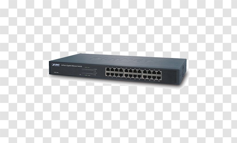 10 Gigabit Ethernet Netgear Network Switch Router - Electronic Device - Fcc Environment Transparent PNG