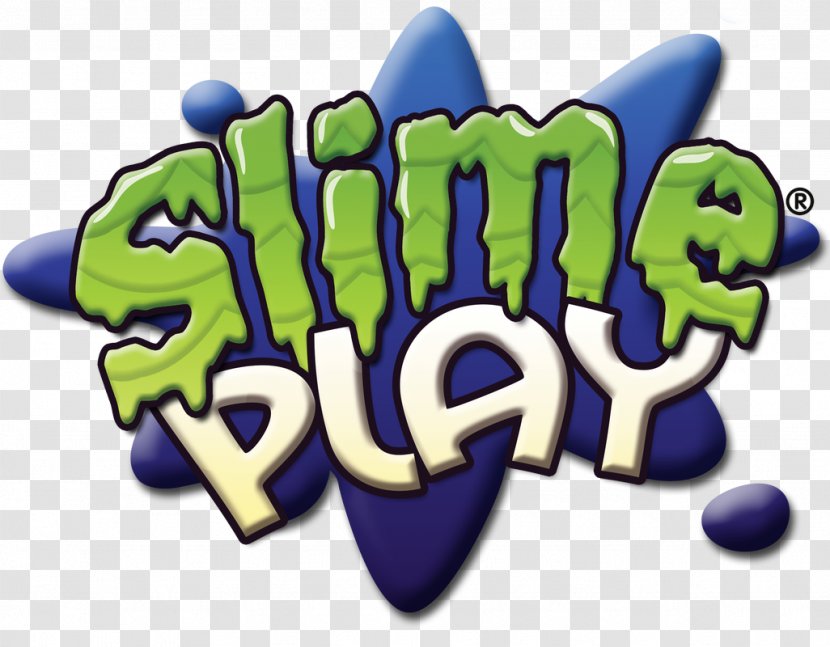 Slime Toy Blue Color Logo Transparent PNG