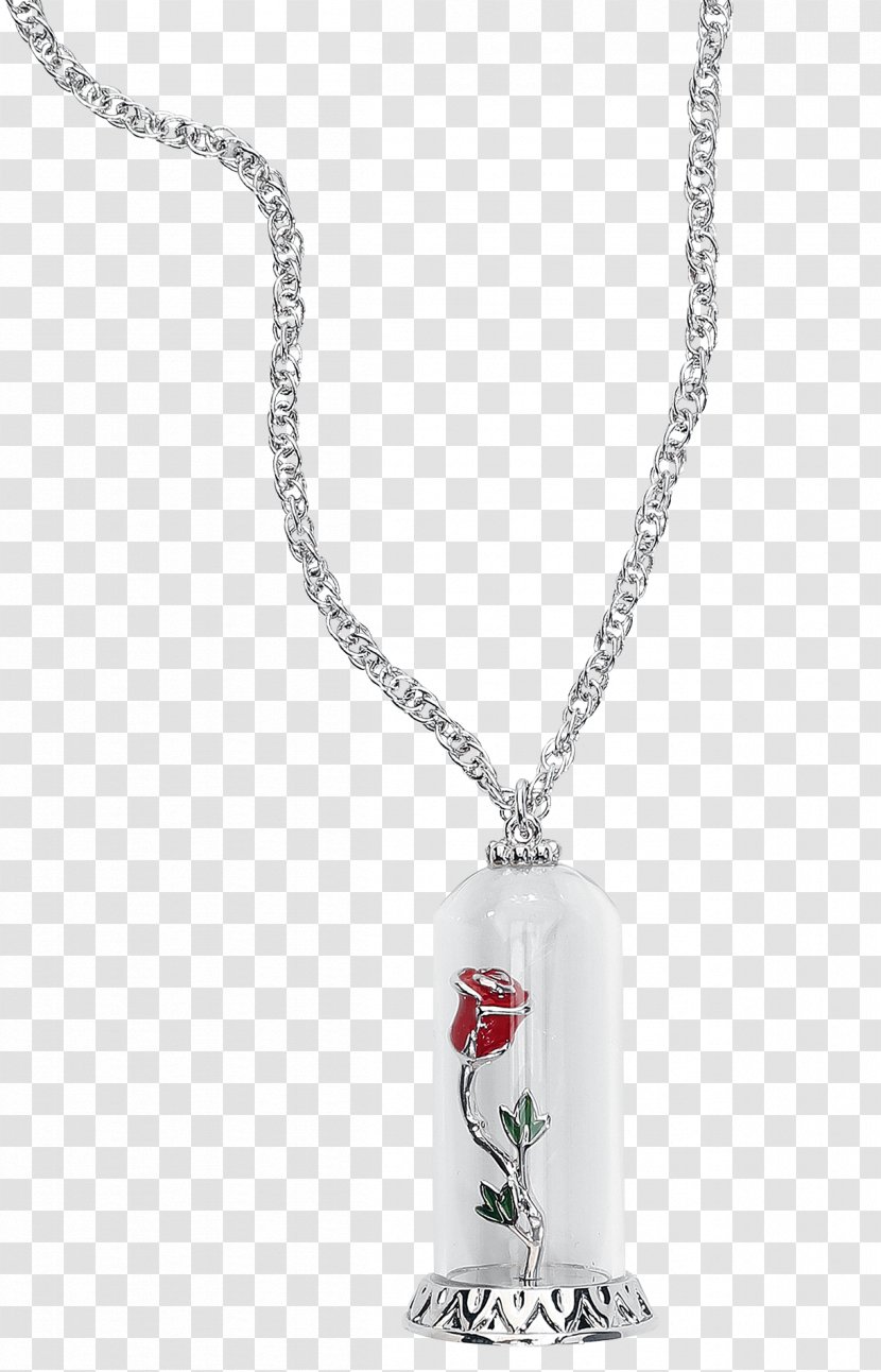 Belle Beauty And The Beast Necklace Jewellery Transparent PNG