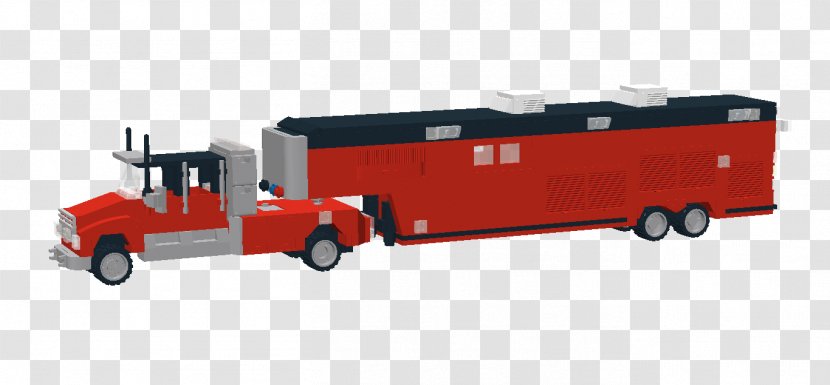 Fire Engine Model Car Motor Vehicle - Emergency - Lego Truck Transparent PNG