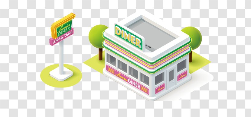 Cafe Diner Restaurant Stock Photography - Technology - 3D Shop Transparent PNG