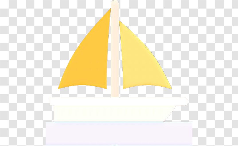 Triangle Yellow Design Sky Meter - Sail - Fin Watercraft Transparent PNG
