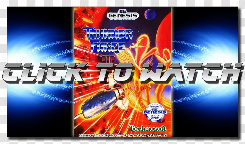 Thunder Force III IV PlayStation 2 Mega Drive - Video Game Transparent PNG
