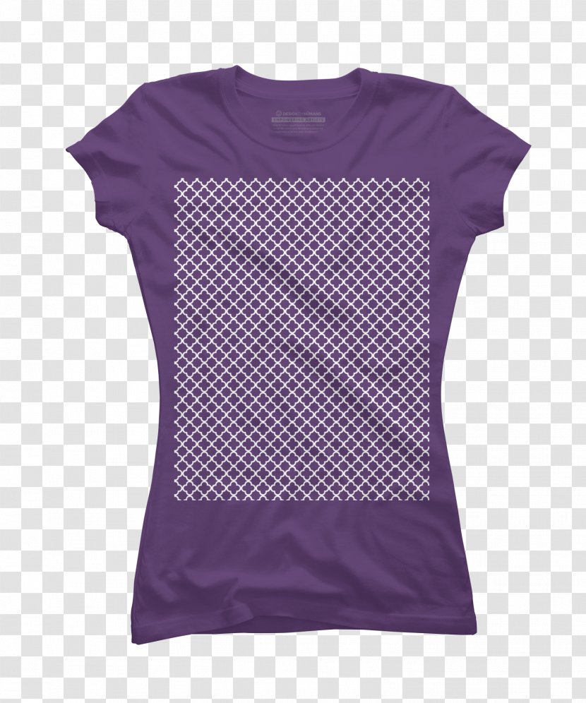T-shirt Sleeve - T Shirt - Quatrefoil Transparent PNG
