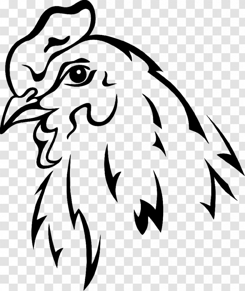 Chicken Drawing - Bird Transparent PNG