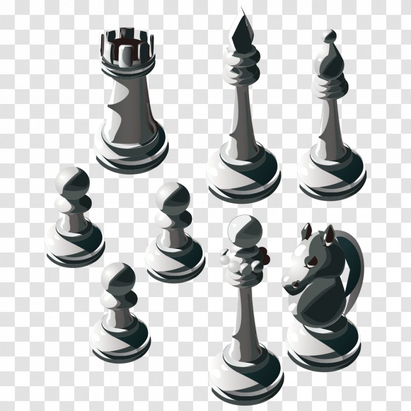 Chess Piece Euclidean Vector - Board Game - International Transparent PNG