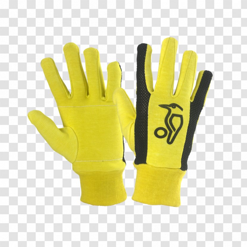 Wicket-keeper's Gloves Cricket - Yellow Transparent PNG