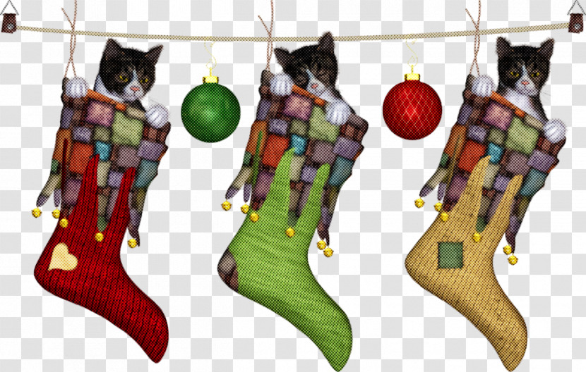 Christmas Stocking Christmas Socks Transparent PNG