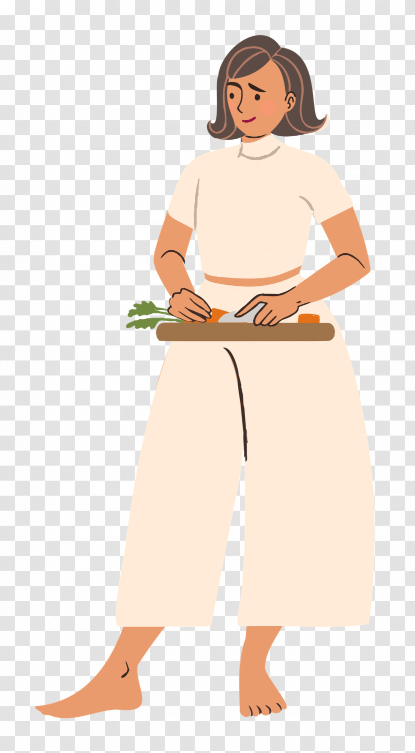 Standing Girl Woman Transparent PNG