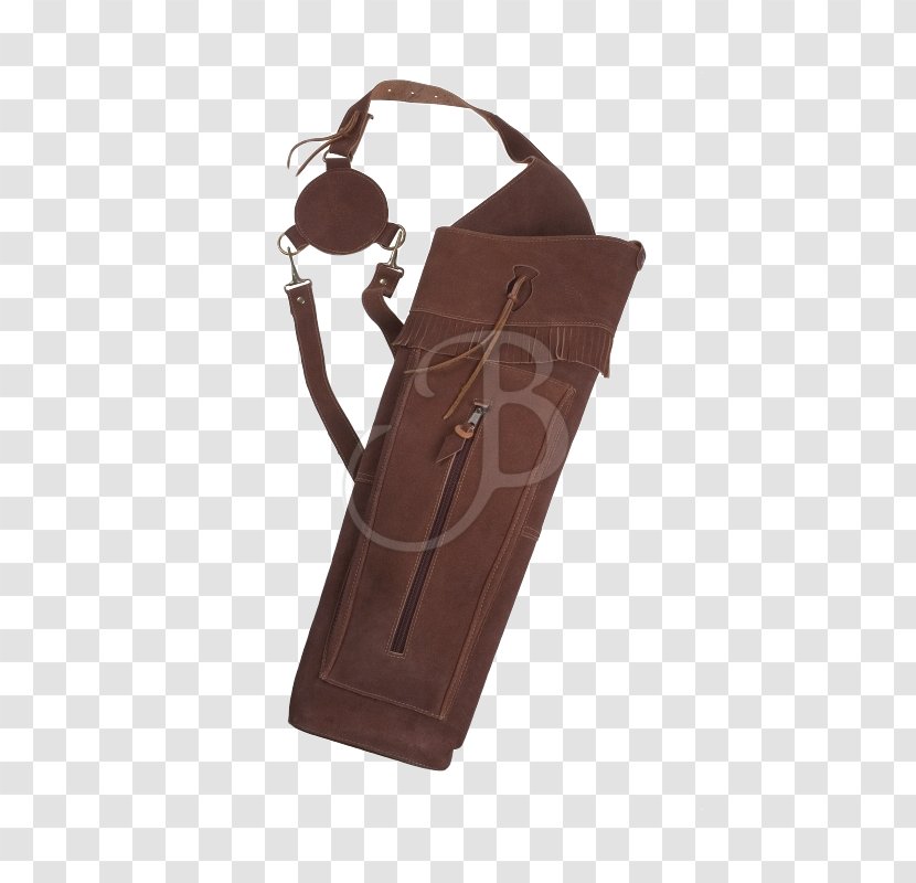 Quiver Archery Arrow Bow Hunting - Brown - Sling Back Transparent PNG