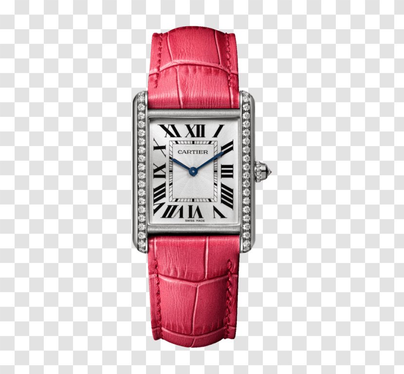 Cartier Tank Solo Watch Jewellery - Brand Transparent PNG