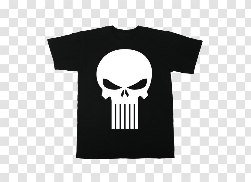 T-shirt Punisher Human Skull Symbolism Marvel Comics Transparent PNG