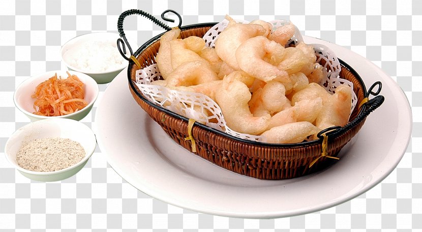 Fried Prawn Asian Cuisine Seafood - Frying - Soft Shrimp Transparent PNG