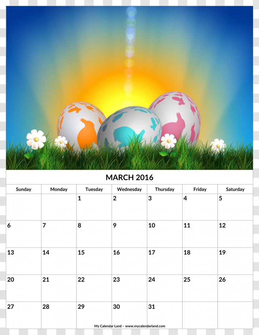 Desktop Wallpaper High-definition Television Easter 1080p - Calendar - April Transparent PNG
