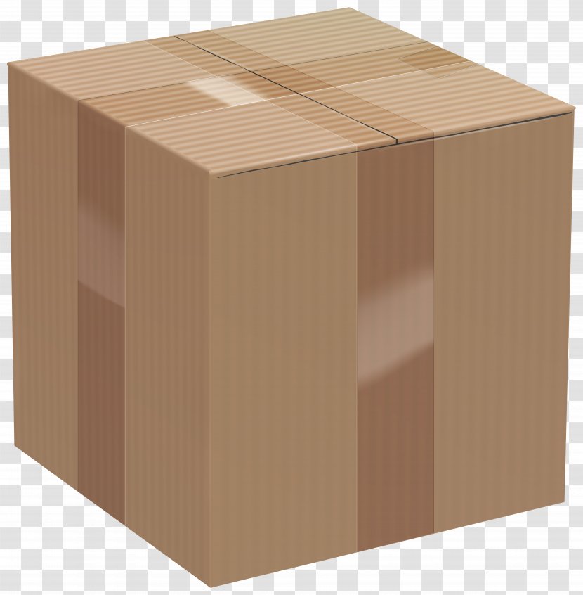 Paper Cardboard Box Clip Art Transparent PNG