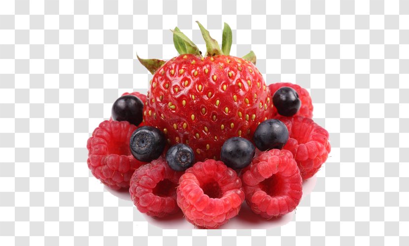 Frutti Di Bosco Raspberry Blueberry Strawberry Fruit Salad - Berries And Transparent PNG
