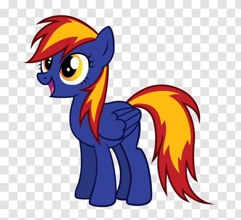 Pony Horse Carnivora Clip Art - Tail - Ruby Vector Transparent PNG