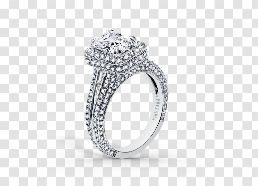 Engagement Ring Wedding Gemstone - Estate Jewelry - 18k Gold Rings Transparent PNG