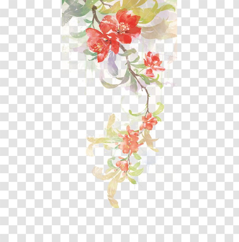 World Of Tanks Panzer Elite Watercolor Painting Illustration - Flower Arranging - Antiquity Beautiful Transparent PNG