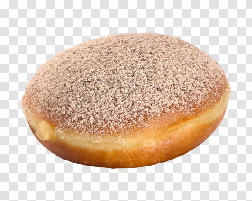 Donuts Berliner Sufganiyah Apple Pie Bun - Cream Transparent PNG