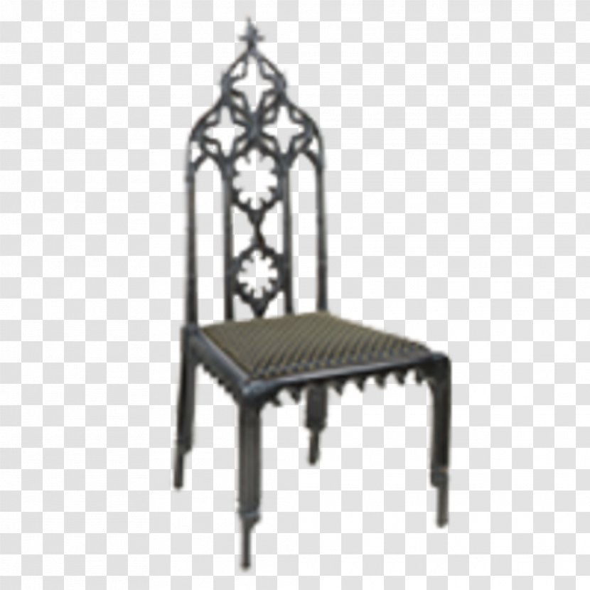 Strawberry Hill House Gothic Revival Architecture Chair Furniture - End Table Transparent PNG