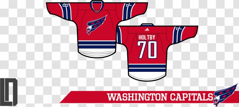 Hockey Jersey T-shirt Arema FC Tuesday - Brand - Washington Capitals Transparent PNG