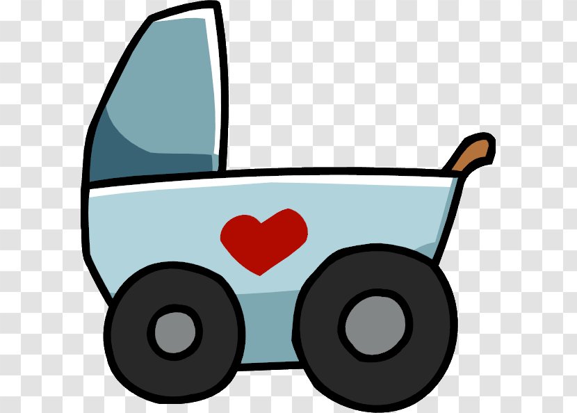 Scribblenauts Vehicle Car Wiki Doodle - Carriage Transparent PNG