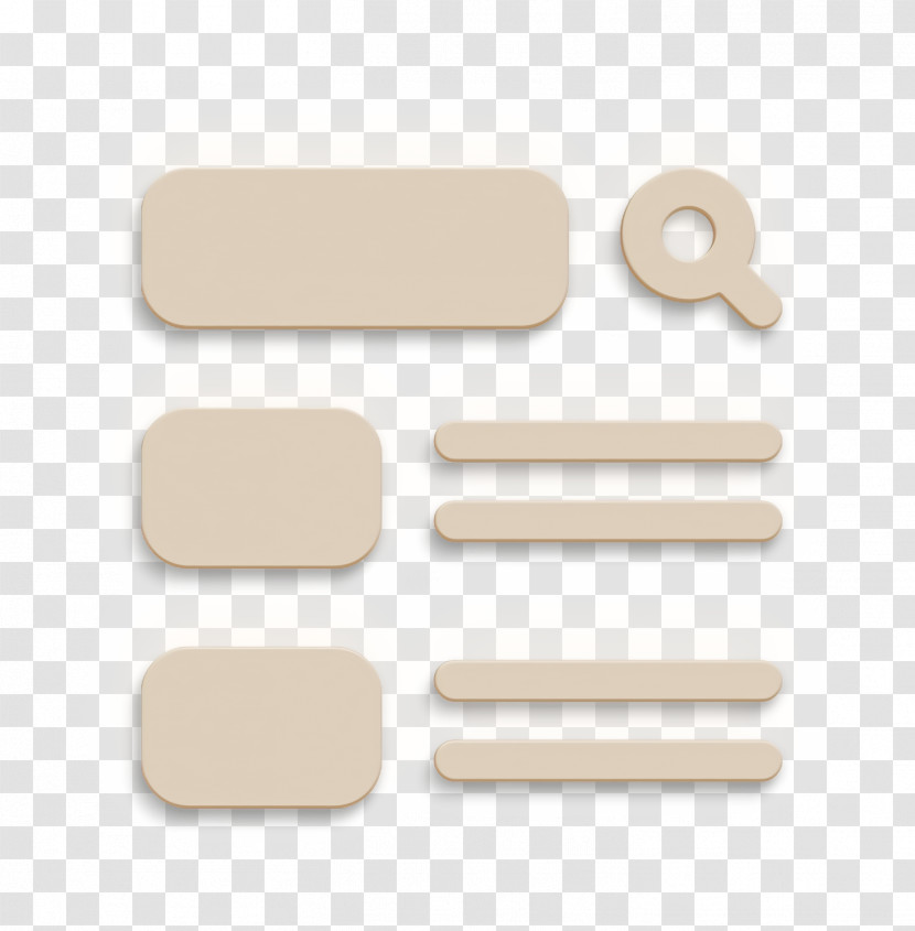 Wireframe Icon Ui Icon Transparent PNG