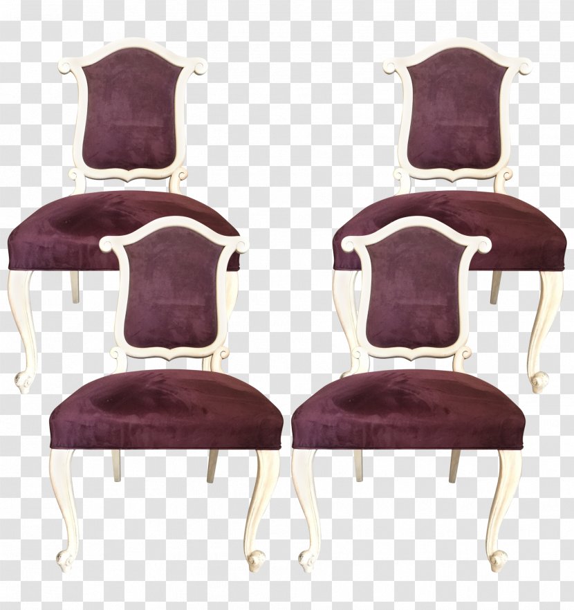 Chair Purple - Furniture - Mahogany Transparent PNG