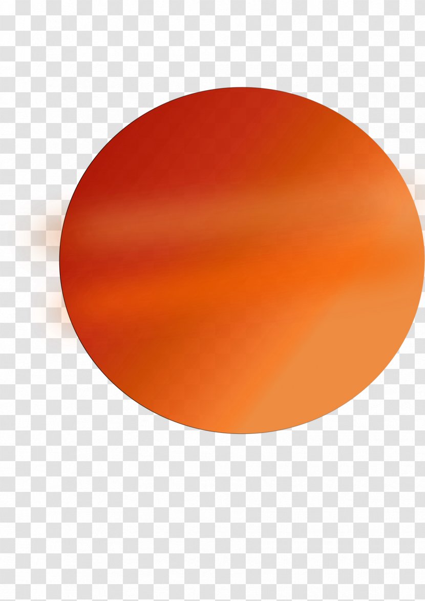 Circle Oval Rectangle - Orange - Mars Transparent PNG