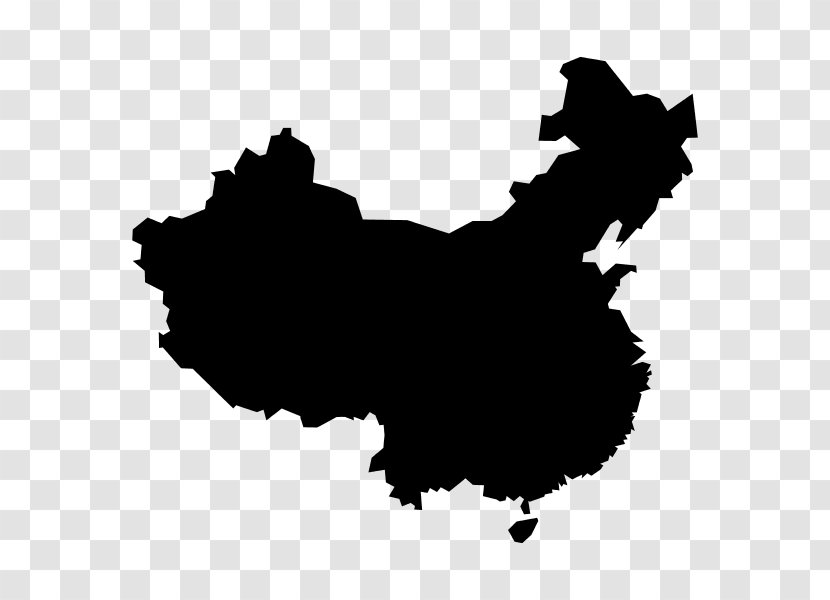 China Vector Map - World Transparent PNG