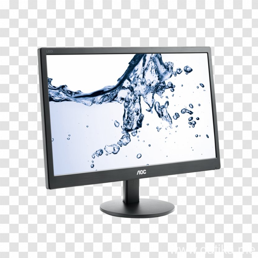 AOC International Computer Monitors VGA Connector LED-backlit LCD Liquid-crystal Display - Monitor Transparent PNG