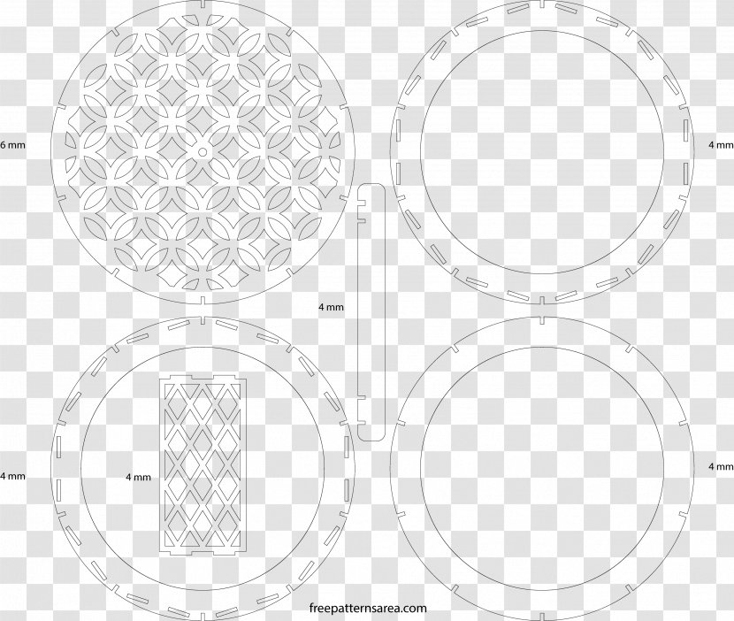 Circle /m/02csf Drawing - Oval - Chandelier Creative Transparent PNG