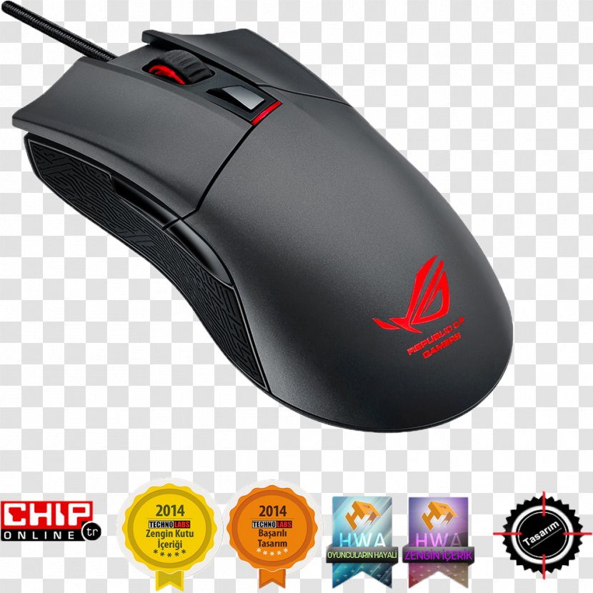 Computer Mouse ROG Gladius II Republic Of Gamers ASUS - Component - Big Promotion In Middle Year Transparent PNG
