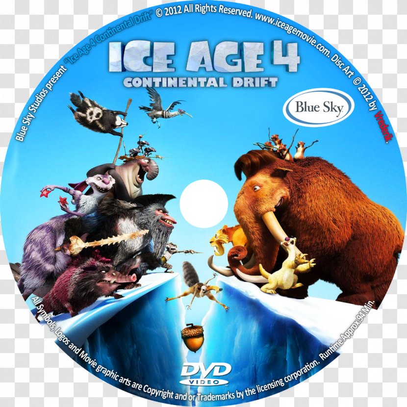 Sid Scrat Manfred Ice Age Film Transparent PNG