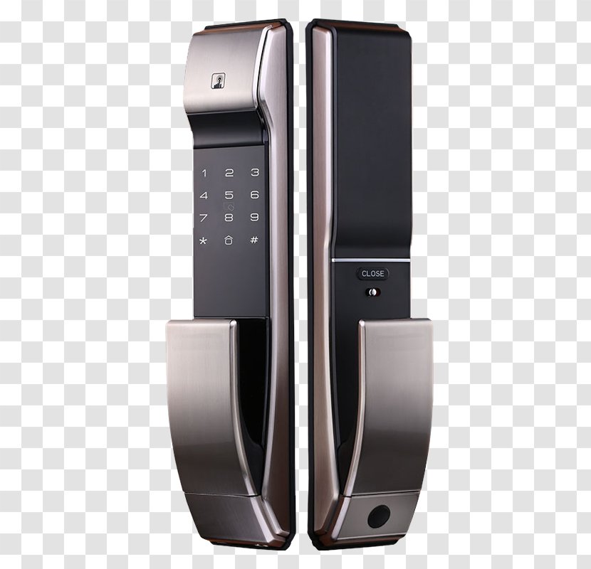 Combination Lock Fingerprint Door Smart - Home Transparent PNG