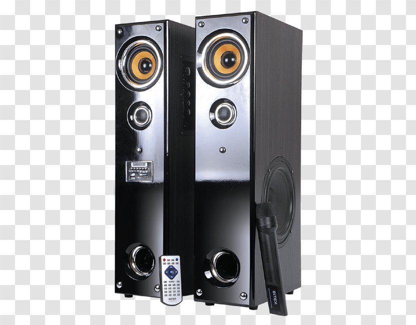 Loudspeaker Computer Speakers Laptop Audio Intex Smart World - Studio Monitor Transparent PNG