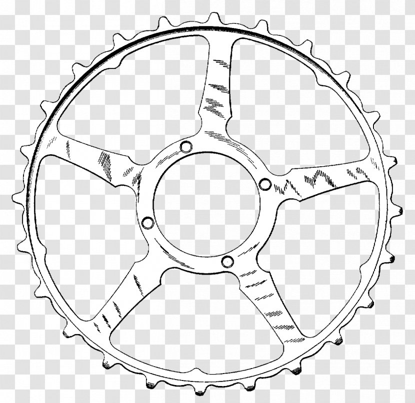 Alloy Wheel Bicycle Wheels Spoke Rim Circle Transparent PNG