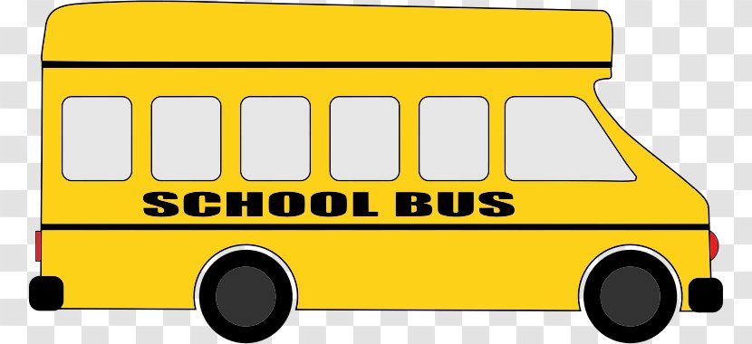 School Bus Yellow Driver - Pictogram Transparent PNG