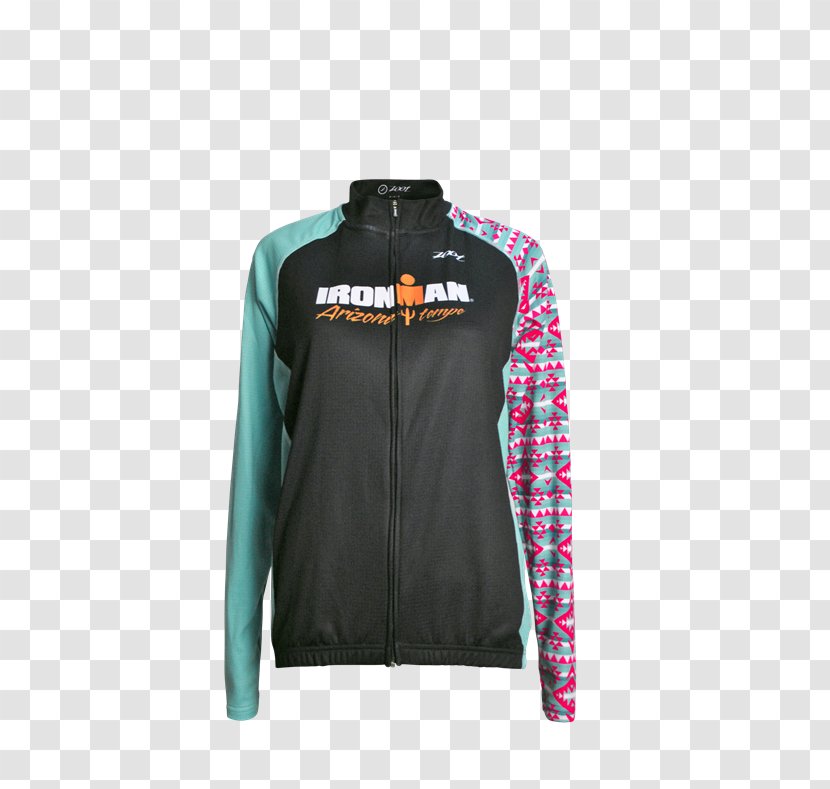 Sleeve Jacket Outerwear Product Turquoise - Ironman Arizona Transparent PNG