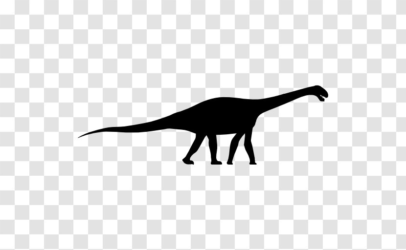Dinosaur Cetiosaurus Animal Shape Silhouette - Wildlife Transparent PNG