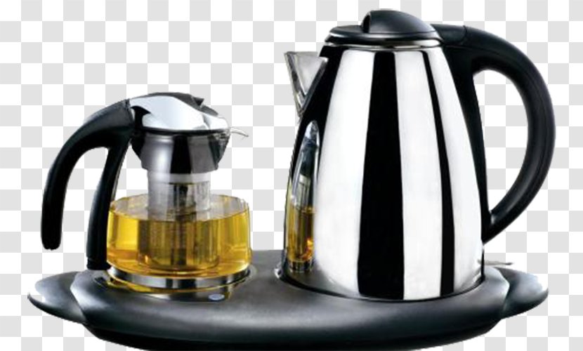 Electric Kettle Electricity Heating Stainless Steel - Vacuum Flask - Quick With Glass Transparent PNG